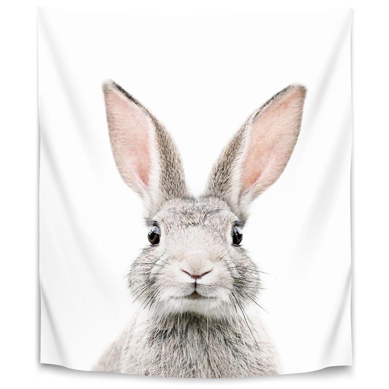 Bunny Face by Sisi and Seb  Wall Tapestry - Americanflat